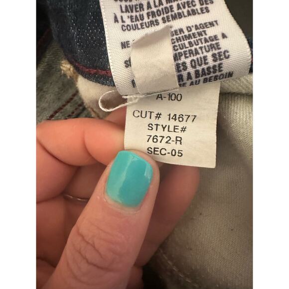 American Eagle Hipster Flare Jeans Size 14 - Picture 7 of 8